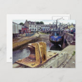 Mallaig Harbour Postkarte (Vorne/Hinten)