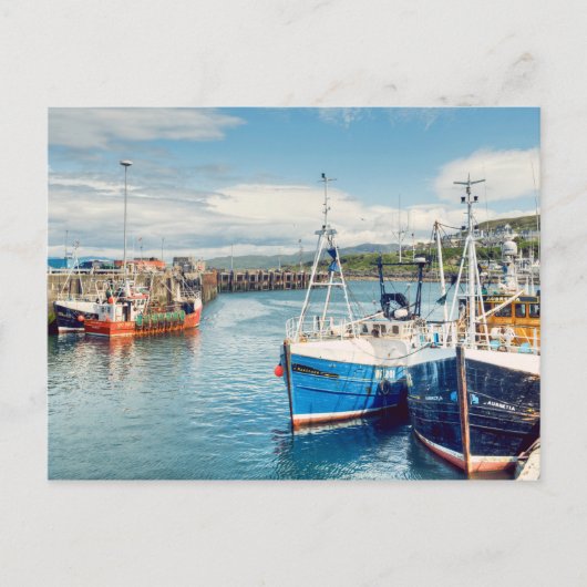 Mallaig Harbour Postkarte (Vorderseite)