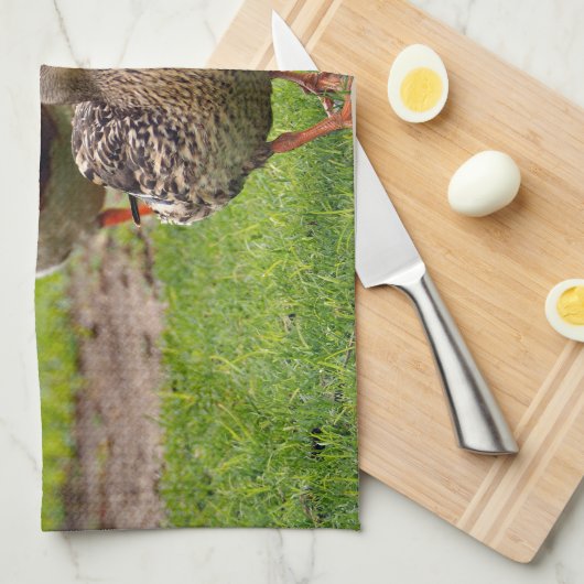 Mallard 116 geschirrtuch (Viertel Falte)