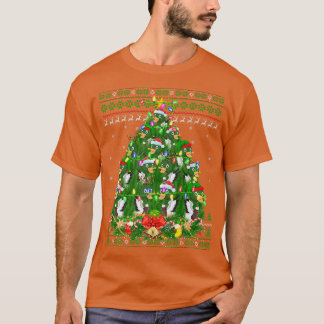 Mallard Bird Xmas Leuchtturm Santa Mallard Ugly T-Shirt