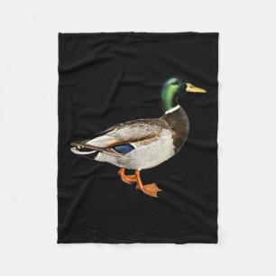 Mallard Drake Duck Pocket Logo Mallard Ducks Hunti Fleecedecke