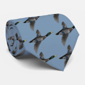 Mallard Drake Duck Wildlife Bird Krawatte (Gerollt)