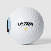 Mallard Drake Head Golfball (Logo)