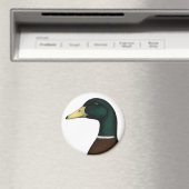 Mallard Drake Head Magnet (In Situ (Geschirrspüler))