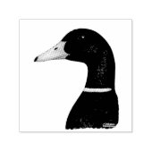 Mallard Drake Head Permastempel (Design)
