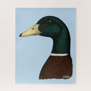 Mallard Drake Head Puzzle