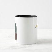 Mallard Drake Head Tasse (Zentrum)
