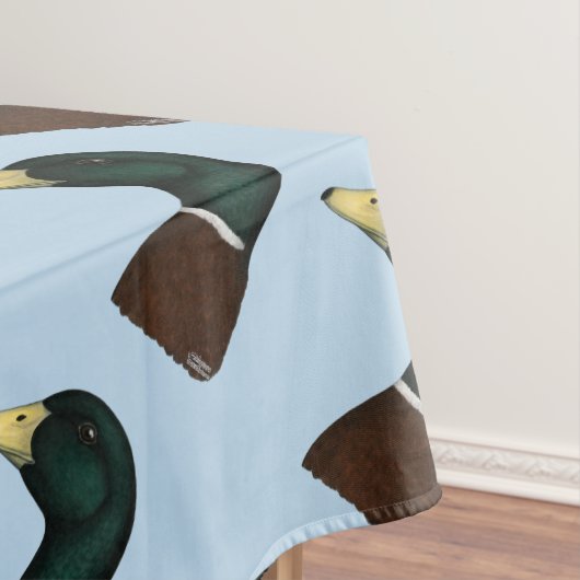 Mallard Drake Head Tischdecke (Beispiel)