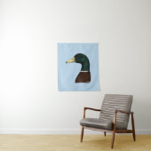 Mallard Drake Head Wandteppich (Beispiel)