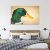 Mallard Drake Leinwanddruck (Insitu (Schlafzimmer))
