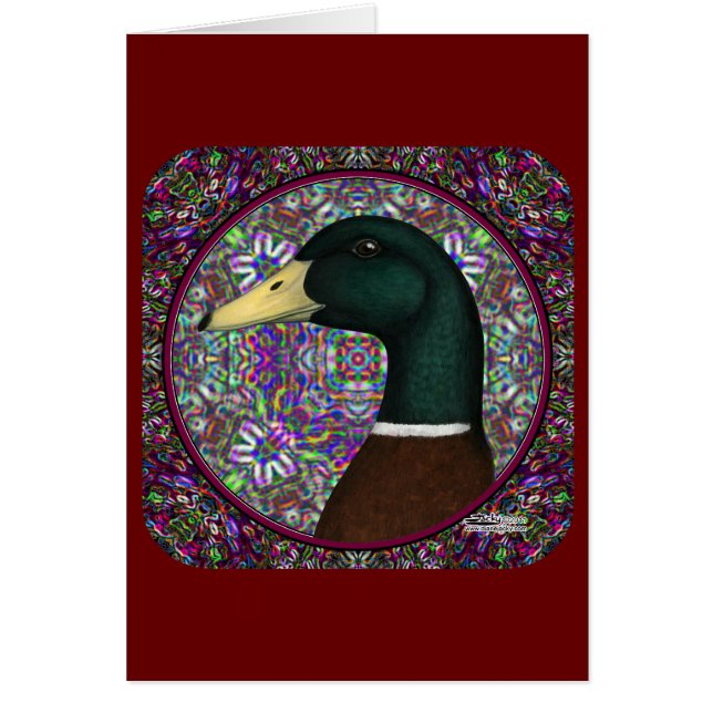 Mallard Drake Mosaic Circle (Vorne)