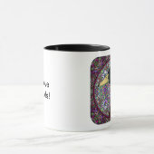 Mallard Drake Mosaic Circle Tasse (Zentrum)