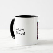 Mallard Drake Mosaic Circle Tasse (Vorderseite Links)