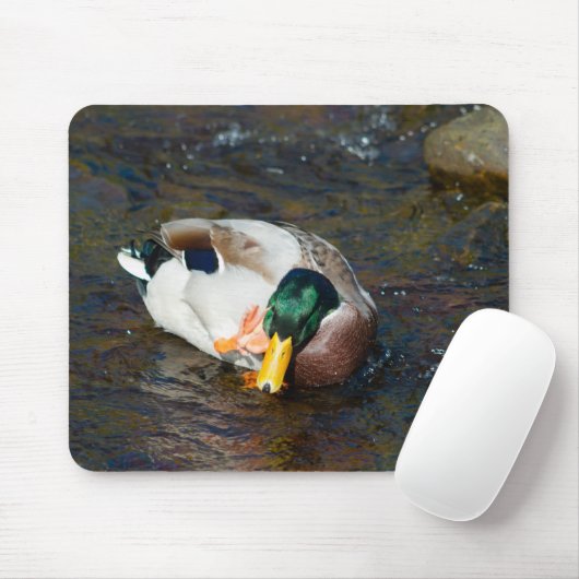 Mallard Drake Mousepad (Mit Mouse)