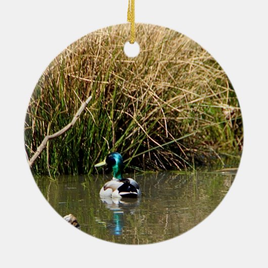 Mallard Drake Ornament (Hinten)