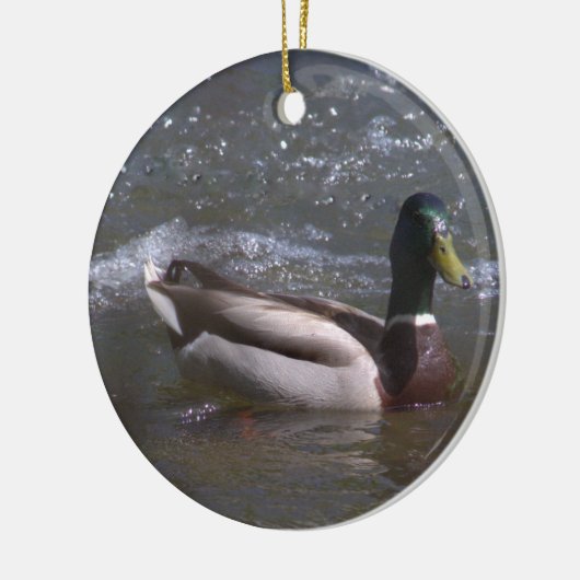 Mallard Drake Ornament (Links)