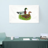 Mallard Drake und Duck Banner (Messeveranstaltung)