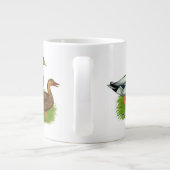 Mallard Drake und Duck Jumbo-Tasse (Rückseite)