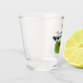 Mallard Drake und Duck Schnapsglas (Links)