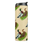 Mallard Drake und Duck Thermosbecher (Nach links gedreht)