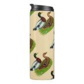 Mallard Drake und Duck Thermosbecher (Nach rechts gedreht)