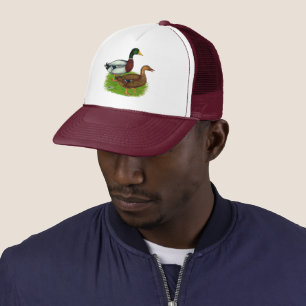 Mallard Drake und Duck Truckerkappe