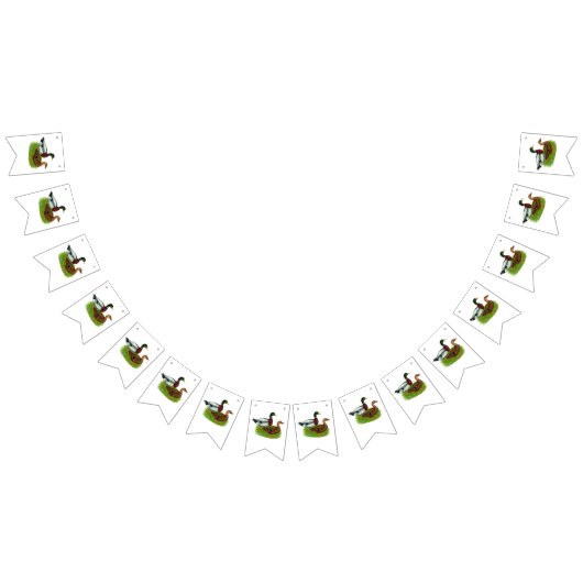 Mallard Drake und Ente Wimpelkette (Alle)