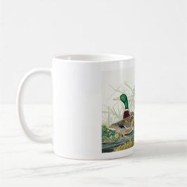 Mallard Duck, 1834, From the Birds of America Kaffeetasse