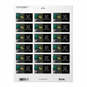 Mallard Duck Adressaufkleber (Vorne)