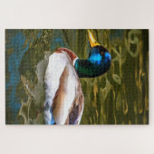 Mallard Duck Artistic Portrait Puzzle (Horizontal)