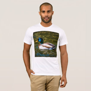 Mallard Duck Artistic Portrait T-Shirt