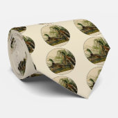 Mallard Duck Audubon Bird Malerei Krawatte (Gerollt)