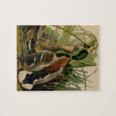 Mallard Duck Audubon Bird Malerei Puzzle (Horizontal)