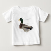 Mallard Duck Baby T-shirt (Vorderseite)