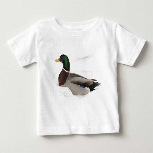 Mallard Duck Baby T-shirt (Vorderseite)