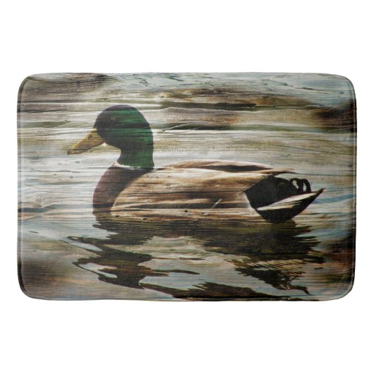 Mallard Duck Badematte (Vorderseite)