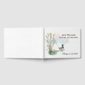 Mallard Duck bei der Cattails Beerdigung Gästebuch (Voll)