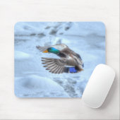 Mallard Duck Birdlover Wildlife Foto Mousepad (Mit Mouse)