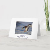 Mallard Duck Birthday Card Karte (Rückseite)
