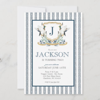 Mallard Duck Birthday Einladung, Southern Mallard Einladung