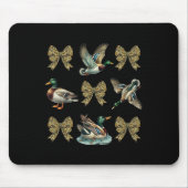 Mallard Duck Camouflage Camouflage Bow Duck Huntin Mousepad (Vorne)