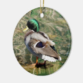 Mallard Duck Christmas Ornament (Links)