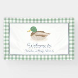 Mallard Duck Country Hunting Baby Showküche Willko Banner