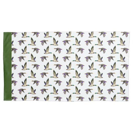 Mallard Duck Decorative Kissenbezug (Vorderseite-Links)