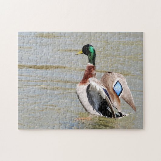 Mallard Duck Diamond Puzzle (Horizontal)