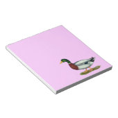 Mallard Duck Drake Notizblock (angewinkelt)