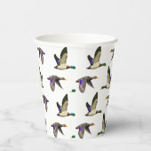 Mallard Duck Enthusiasten Pappbecher (Rechts)