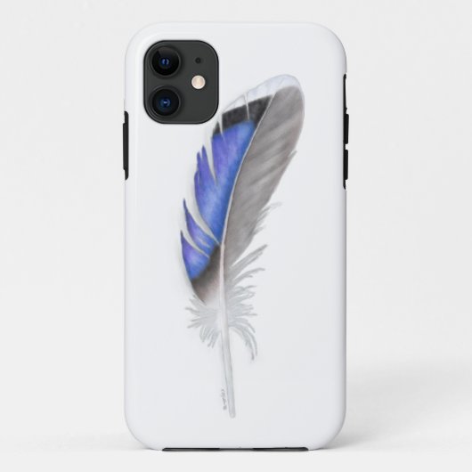 Mallard Duck Feather Aquarellmalerei Case-Mate iPhone Hülle (Rückseite)