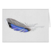 Mallard Duck Feather Watercolor (Vorderseite (Horizontal))