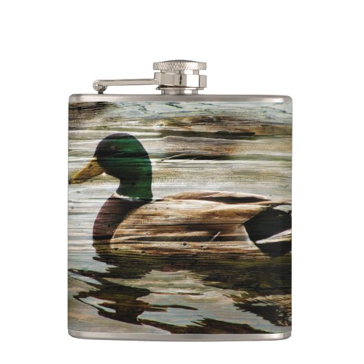 Mallard Duck Flachmann (Vorderseite)